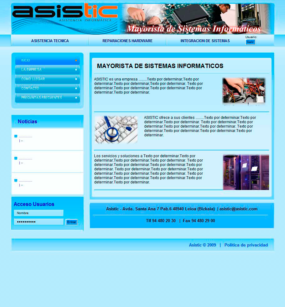 Diseño Web Bilbao